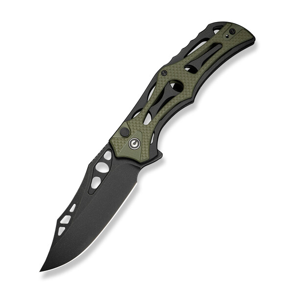 Джобен нож CIVIVI Biophase Black Aluminum With OD Green Coarse G10