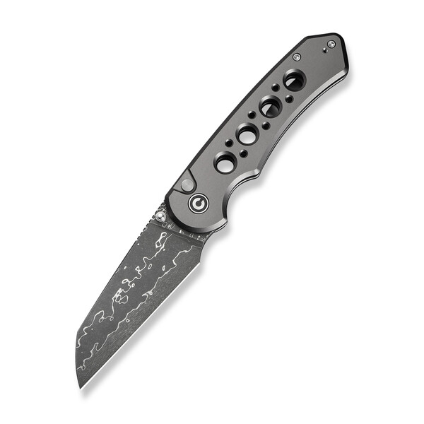 Джобен нож CIVIVI Pragma Prime Gray Aluminum / Damascus