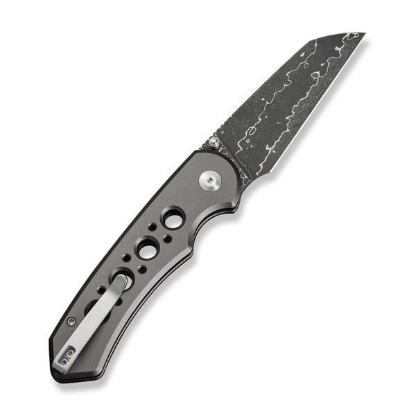 Джобен нож CIVIVI Pragma Prime Gray Aluminum / Damascus