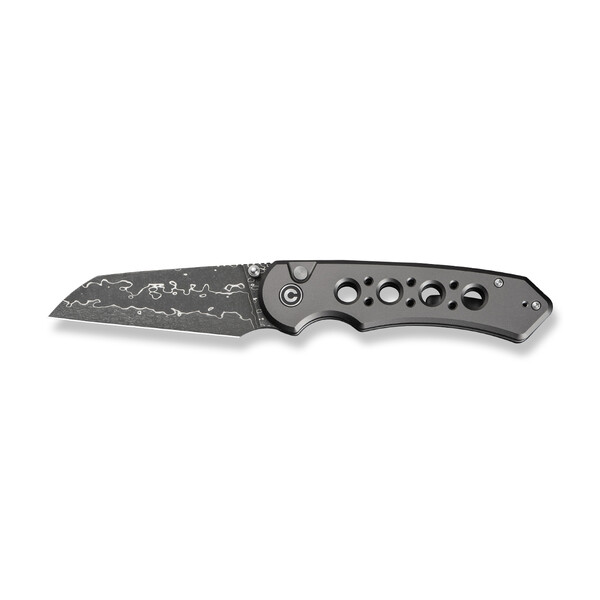 Джобен нож CIVIVI Pragma Prime Gray Aluminum / Damascus