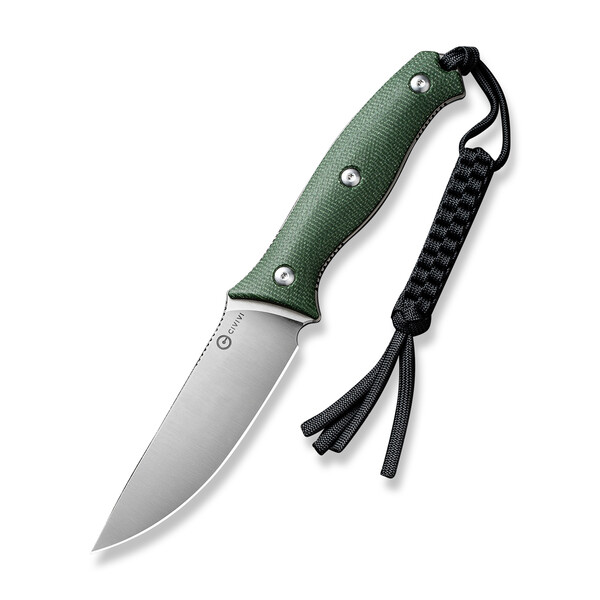 Туристически нож CIVIVI Stormridge Green Canvas Micarta