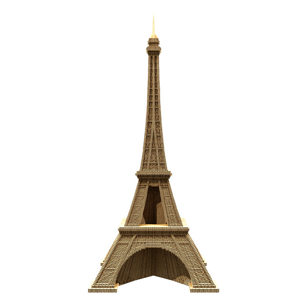 Картонен 3D пъзел CARTONIC EIFFEL TOWER