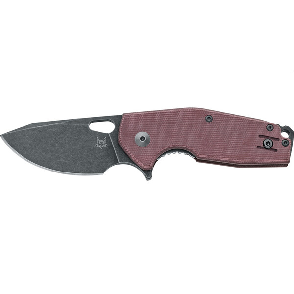 Джобен нож Fox Knives Suru Micarta Burgundy Sabbiata