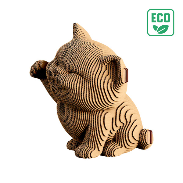 Картонен 3D пъзел CARTONIC MANEKI KITTEN