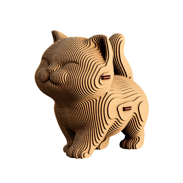 Картонен 3D пъзел CARTONIC WALKING KITTEN