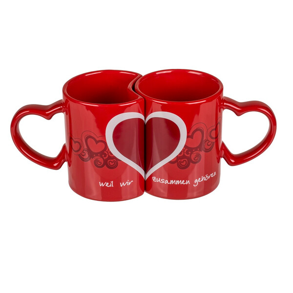 Комплект керамични чаша Heart&Valentine