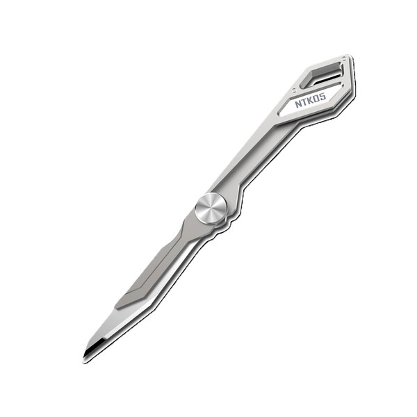 Сгъваем нож Nitecore NTK05 с титаниева конструкция и ключодържател