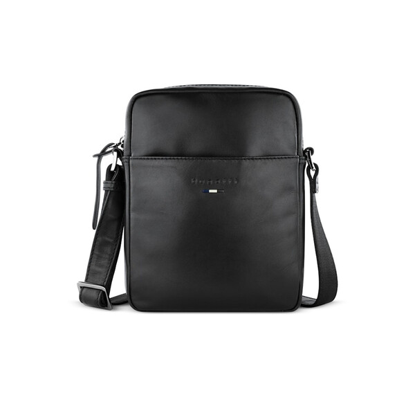 Кожена чанта Bugatti Romeo S, черна