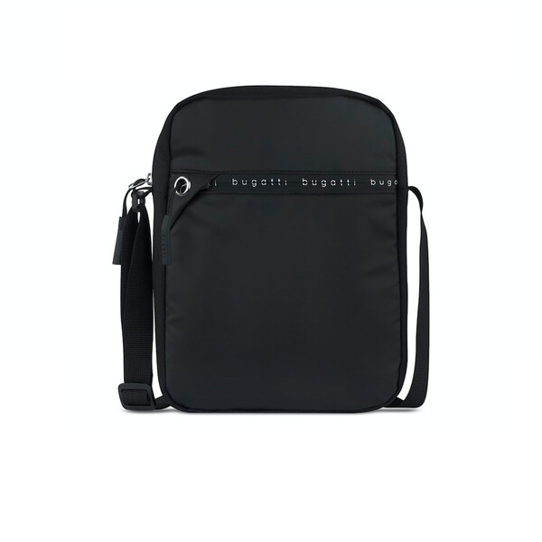 Чанта за рамо Bugatti Blanc DeLight M, черна
