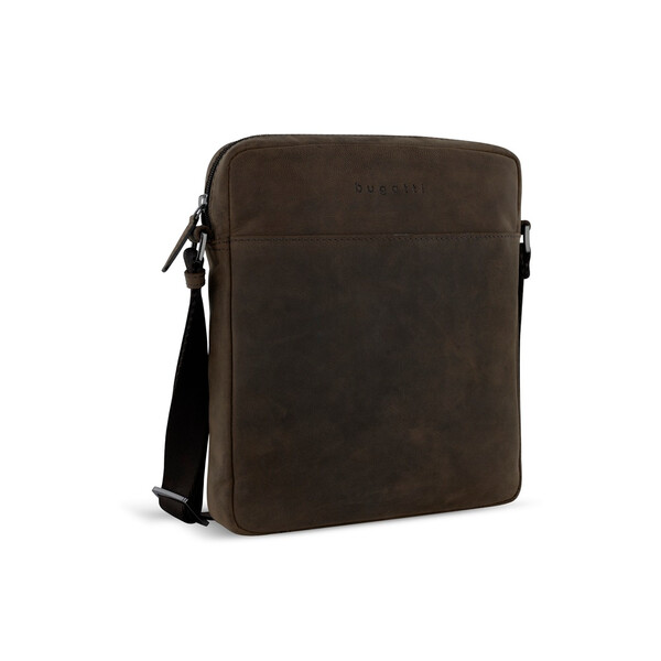 Чанта за рамо Bugatti Luca, кафява