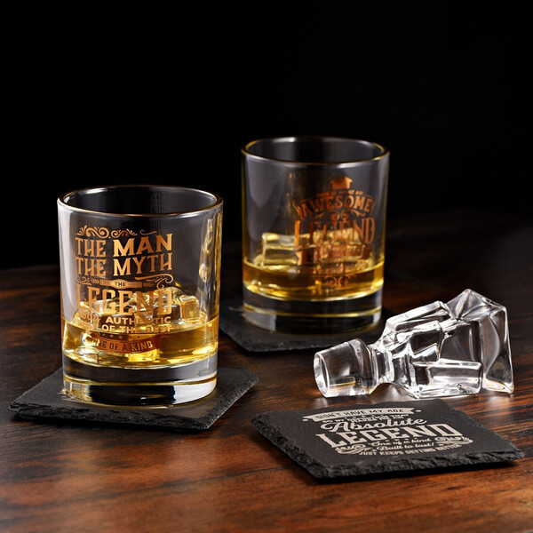 Юбилейна чаша за уиске Harvey Makin Legend - 30 годишнина