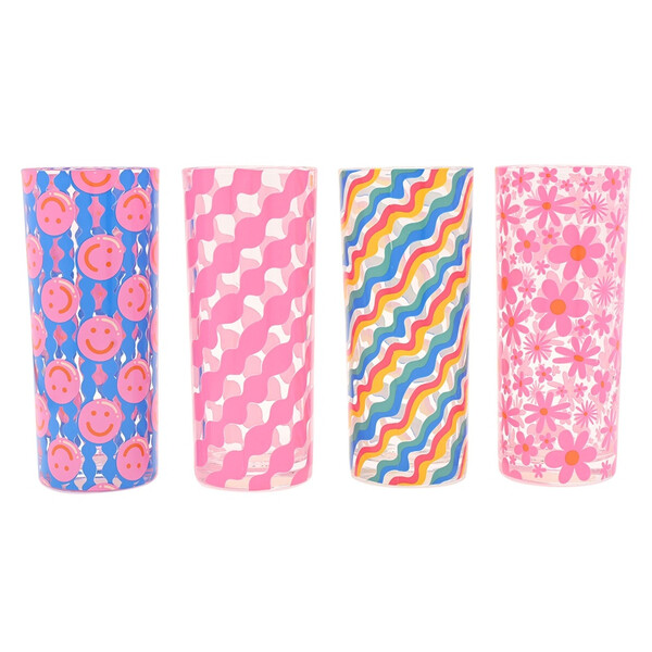 Комплект от четири стъклени чаши Studio Blom