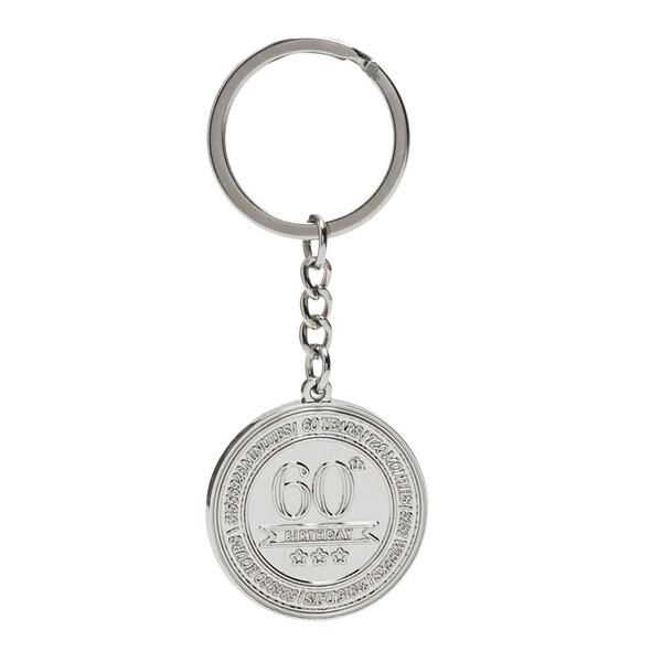Ключодържател Celebrations Milestone “60th Birthday“