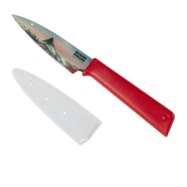 Кухненски нож Kuhn Rikon COLORI+ Matterhorn, червен
