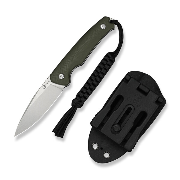 Туристически нож CIVIVI Altus Fixed Blade OD Green G10
