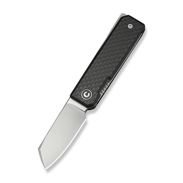 Джобен нож CIVIVI Kukei Twill Carbon Fiber Overlay On Black G10