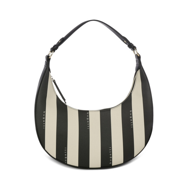 Дамска чанта за през рамо Bugatti Cleo, екокожа, черна