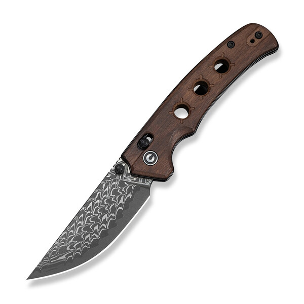 Джобен нож CIVIVI Noctis Guibourtia Wood Handle / Damascus