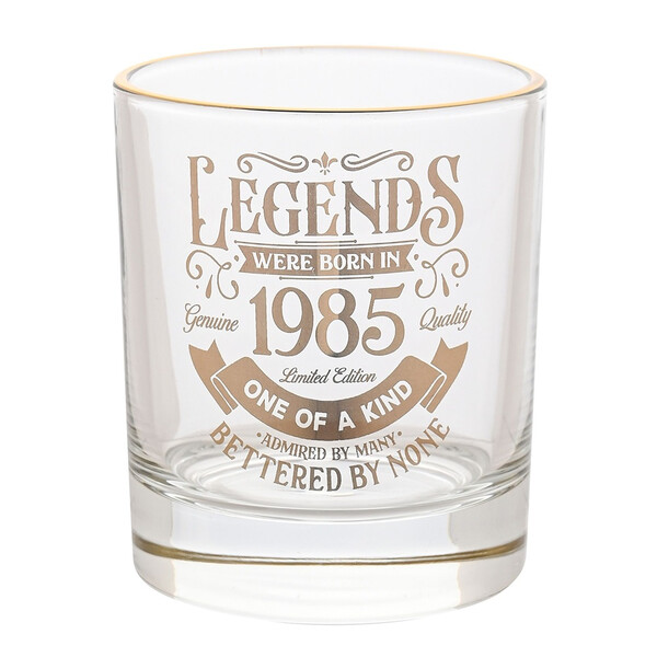 Юбилейна чаша за уиски Harvey Makin Legend - 1985