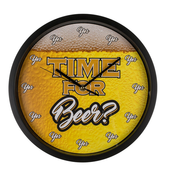 Стенен часовник Time for Beer