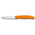 Нож за белене Victorinox SwissClassic 8 см, гладко острие, оранжев 6.7606.L119