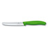 Нож за домати  Victorinox Swiss Classic 11 см., назъбено острие, зелен  6.7836.L114