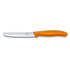 Нож за домати Victorinox Swiss Classic 11 см., назъбено острие, оранжев 6.7836.L119