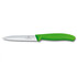 Нож за белене Victorinox Swiss Classic 10 см., назъбено острие, зелен 6.7736.L4