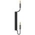 Кабел Usams Spring Audio Cable 1.2м, черен SJ256YP01