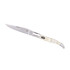 Сгъваем нож LAGUIOLE FOLDABLE KNIFE MOTHER OF PEARL WHITE SHELL