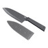 Нож Kuhn Rikon COLORI+ Santoku, сив