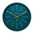 Метален стенен часовник Interval Emerald - 32см