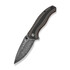 Джобен нож CIVIVI Vyrent Black, Tan & Orange G10 Contoured Handle / Damascus Blade
