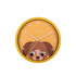 Стенен часовник Karlsson Peekaboo Dog